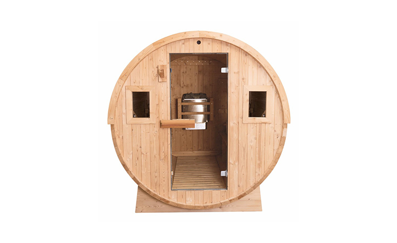 A sauna is installed at home.sauna stove wood burning exporter